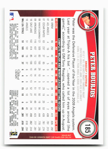 2011 Topps #185 Peter Bourjos