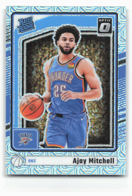 2024-25 Donruss Optic #274 Ajay Mitchell Choice