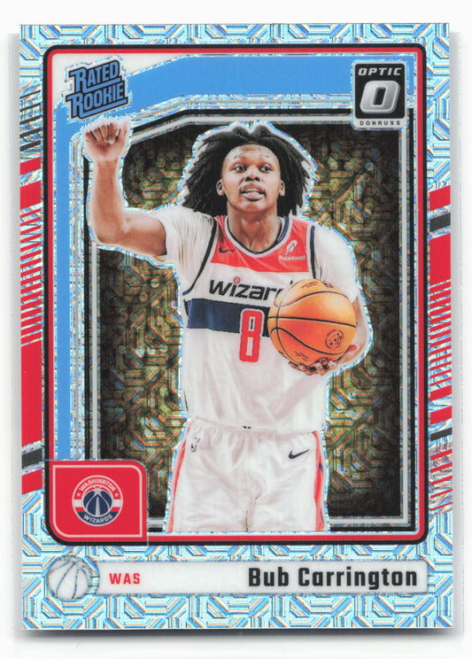 2024-25 Donruss Optic #273 Bub Carrington Choice