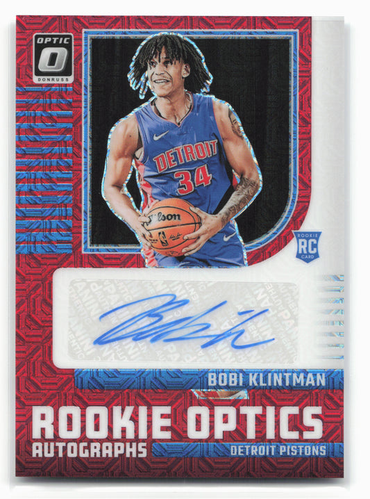 2024-25 Donruss Optic #KOA-KLT Bobi Klintman Choice