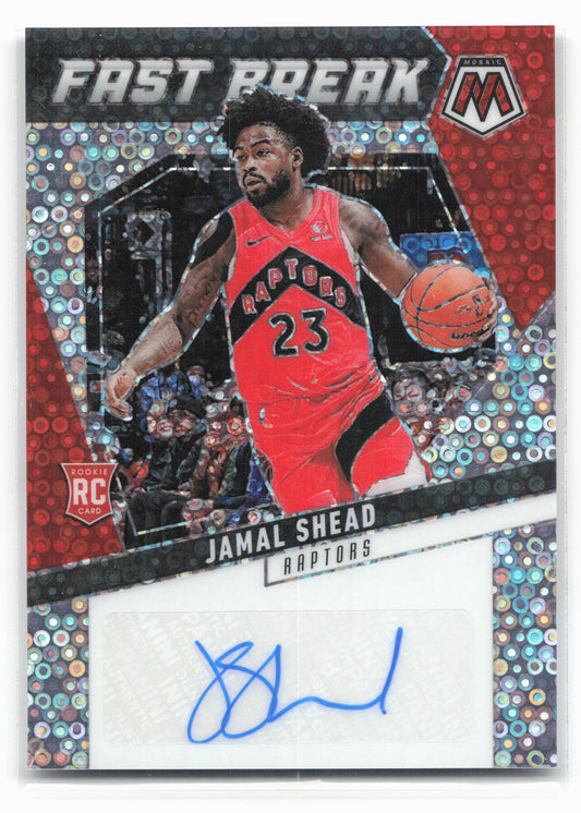 2024-25 Panini Mosaic #AFB-JML Jamal Shead Fast Break Silver Mosaic