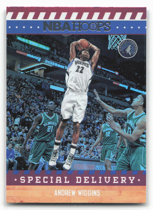 2017-18 Hoops #3 Andrew Wiggins Special Delivery