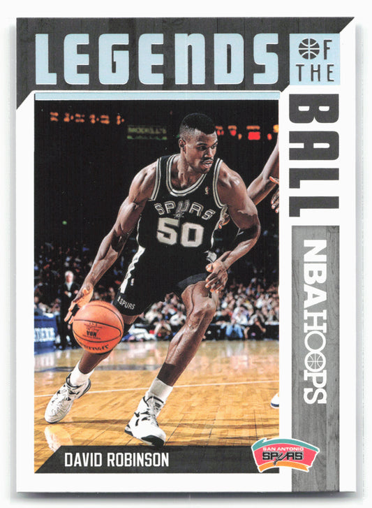 2017-18 Hoops #17 David Robinson Legends of the Ball