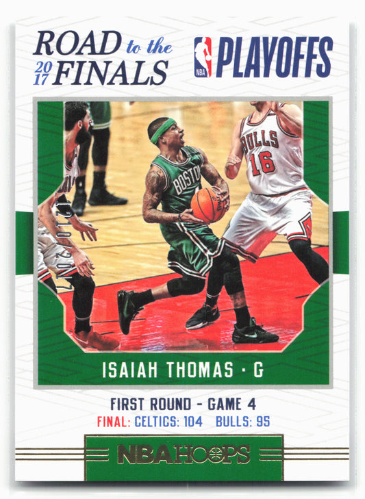 2017-18 Hoops #4 Isaiah Thomas Road to the Finals #/2017