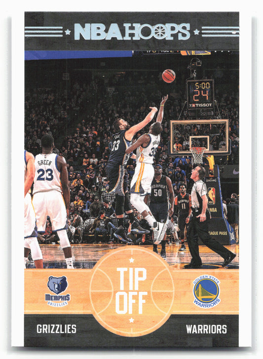 2017-18 Hoops #11 Kevin Durant / Marc Gasol Tip-Off