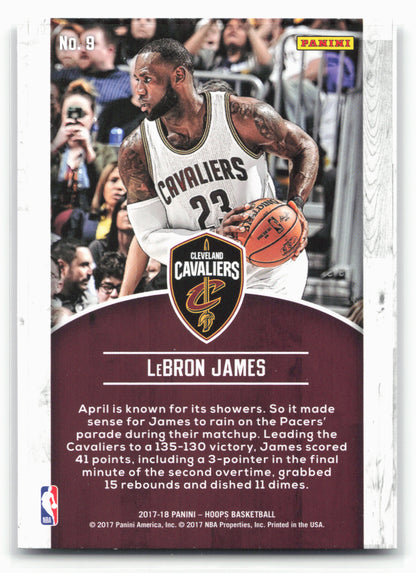 2017-18 Hoops #9 LeBron James Highlights