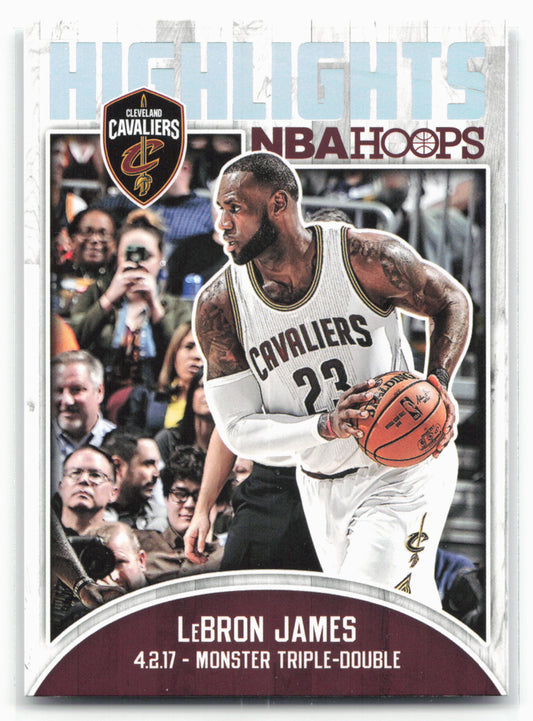 2017-18 Hoops #9 LeBron James Highlights