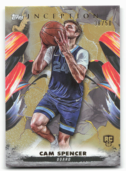 2024-25 Topps Inception #43 Cam Spencer Gold /50