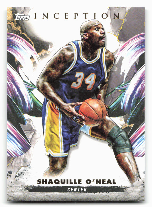 2024-25 Topps Inception #89 Shaquille O'Neal