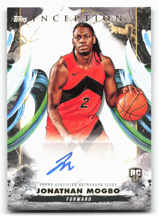 2024-25 Topps Inception #RA-JM Jonathan Mogbo Rookie Auto