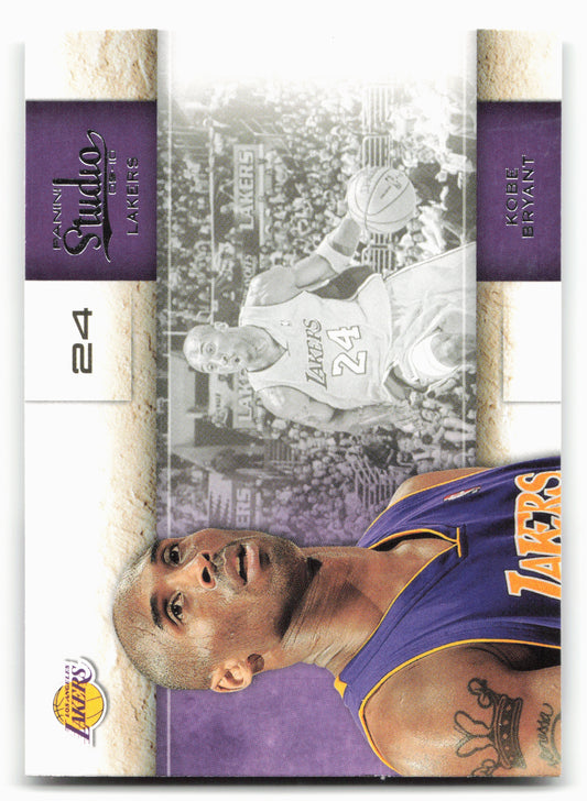 2009-10 Panini Studio #3 Kobe Bryant
