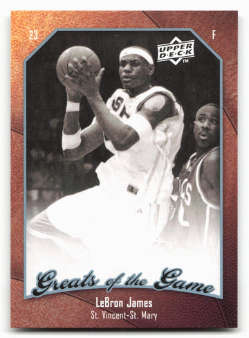 2009-10 Upper Deck Greats of the Game #40 LeBron James