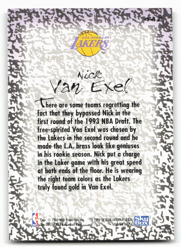 1994-95 Hoops #442 Nick Van Exel