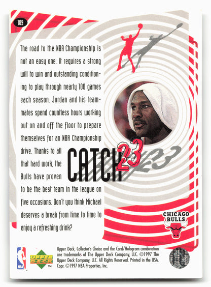 1997-98 Collector's Choice #189 Michael Jordan