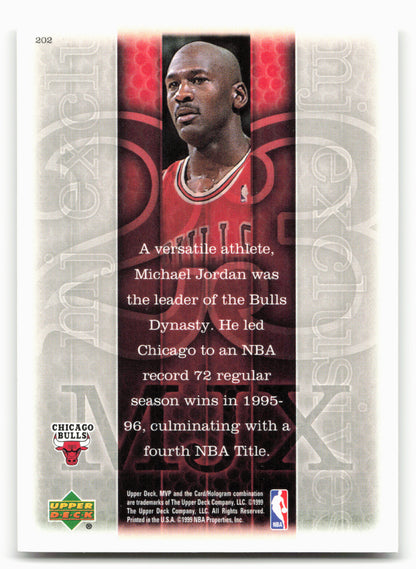 1999-00 Upper Deck MVP #202 Michael Jordan