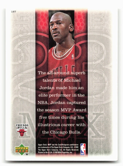 1999-00 Upper Deck MVP #187 Michael Jordan