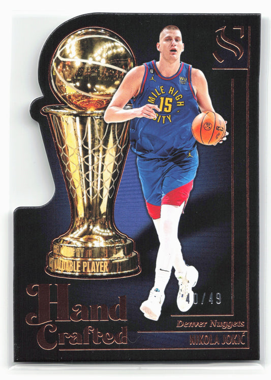 2024-25 Panini Silhouette Nikola Jokic #9 Hand Crafted 40/49