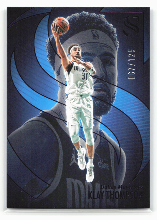 2024-25 Panini Silhouette Klay Thompson #35 Purple /125