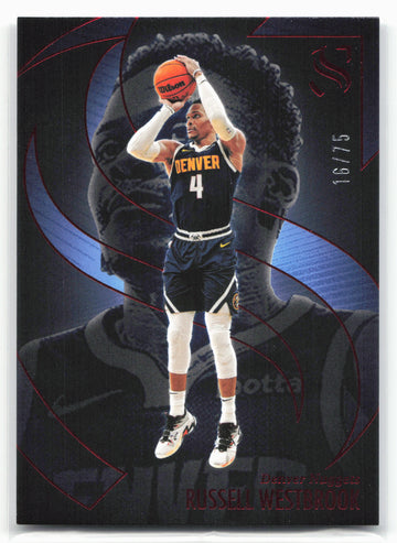 2024-25 Panini Silhouette Russell Westbrook #32 Red /75