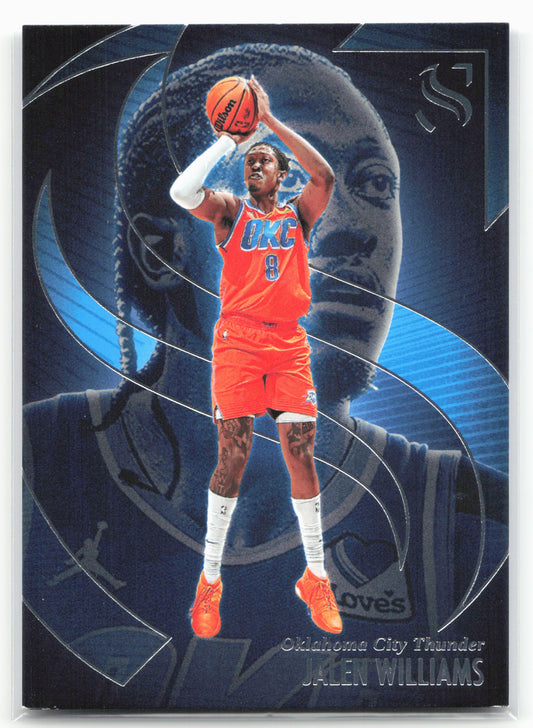 2024-25 Panini Silhouette Jalen Williams #52