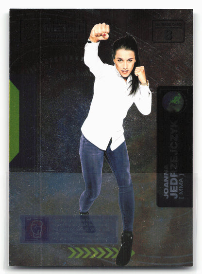 2021 SkyBox Metal Universe Champions #8 Joanna Jedrzejczyk