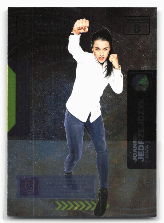 2021 SkyBox Metal Universe Champions #8 Joanna Jedrzejczyk