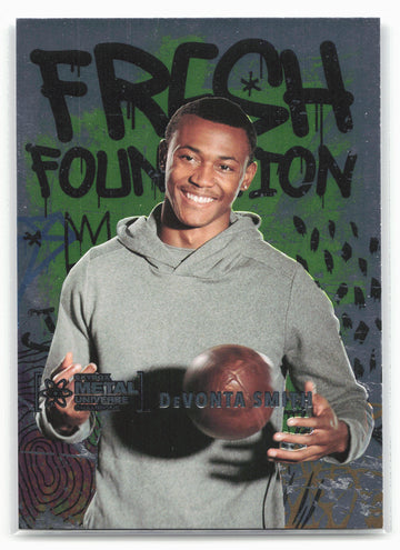 
2021 SkyBox Metal Universe Champions #FF12 DeVonta Smith Fresh Foundation