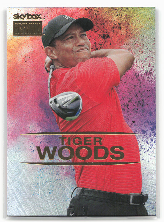 2021 SkyBox Metal Universe Champions #S-25 Tiger Woods Skybox Premium