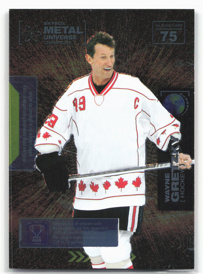 2021 SkyBox Metal Universe Champions #75 Wayne Gretzky