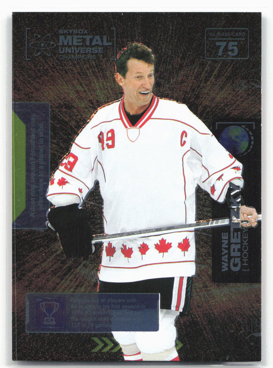 2021 SkyBox Metal Universe Champions #75 Wayne Gretzky