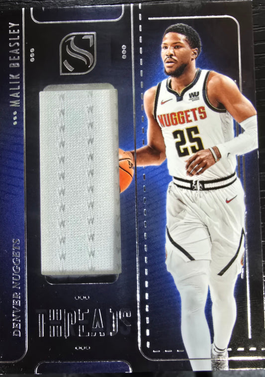 2024-25 Panini Silhouette Malik Beasley #THR-MKB Threads