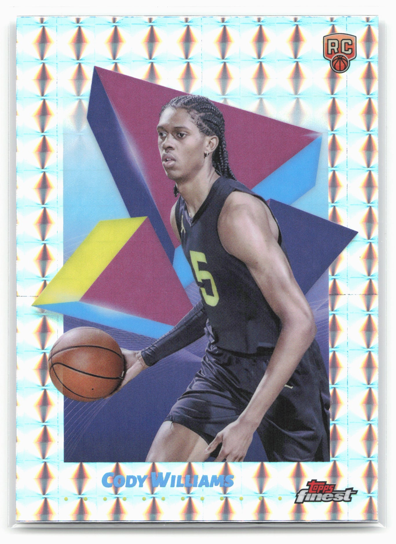 2024-25 Finest #96 Cody Williams Geometric