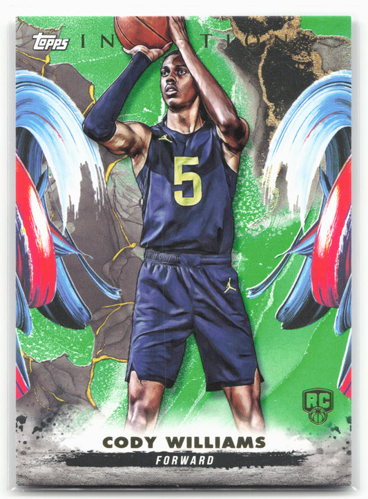 2024-25 Topps Inception #8 Cody Williams Green