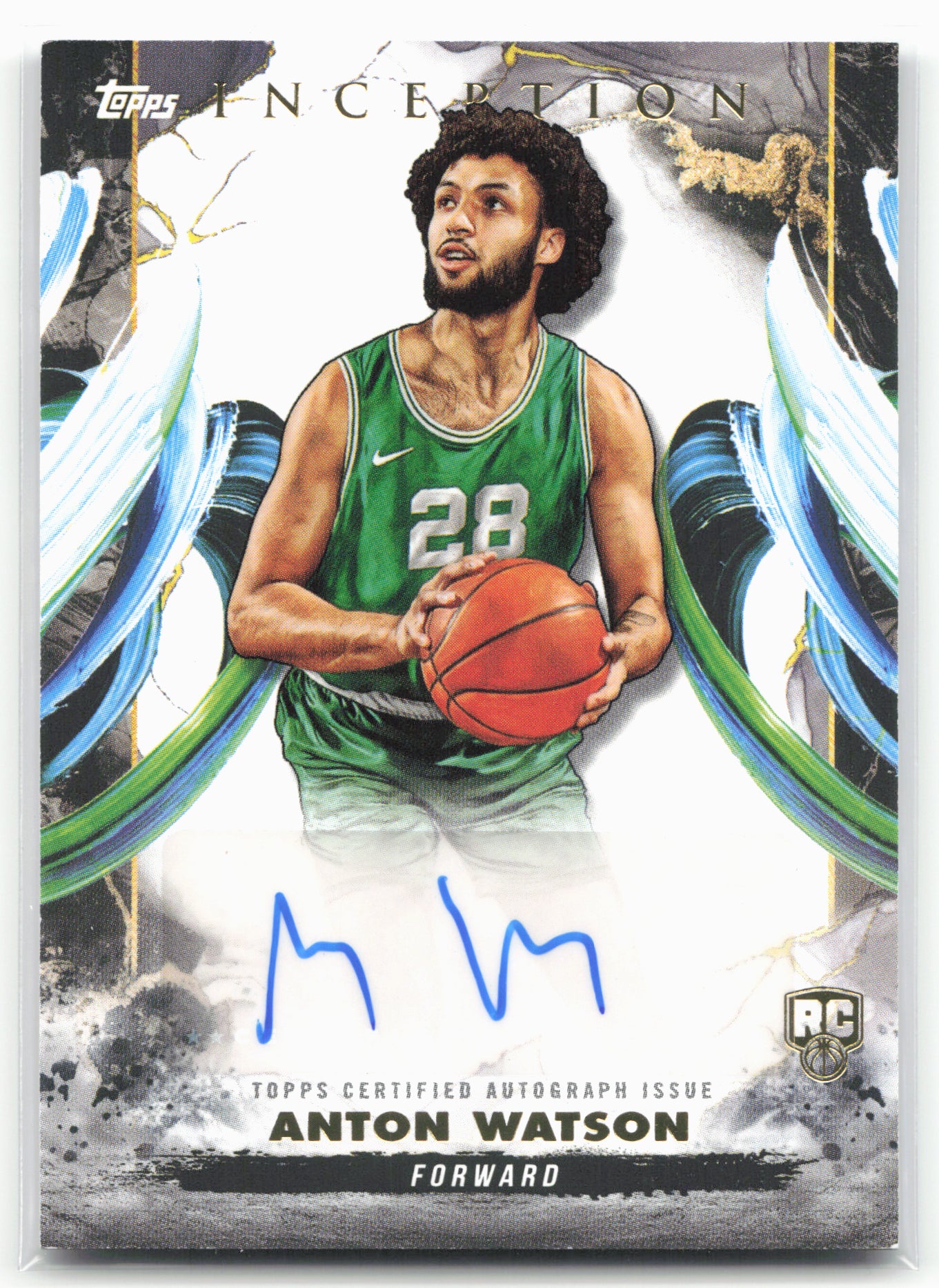 2024-25 Topps Inception #RA-AW Anton Watson Rookie Auto