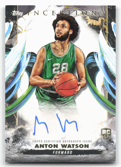 2024-25 Topps Inception #RA-AW Anton Watson Rookie Auto