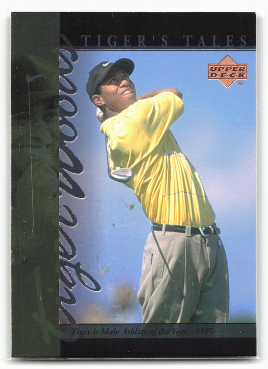 2001 Upper Deck #TT16 Tiger Woods Tiger's Tales