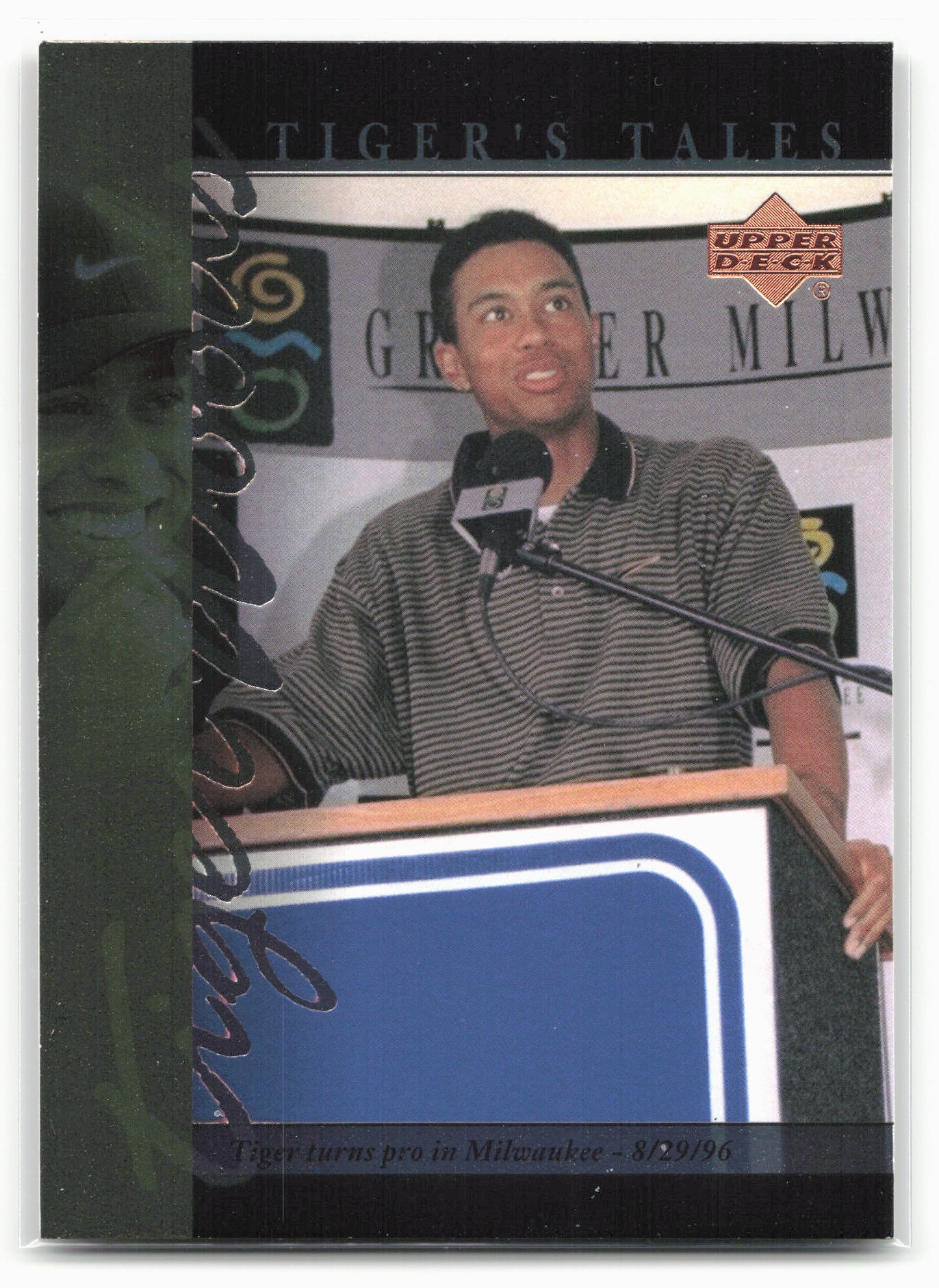 2001 Upper Deck #TT12 Tiger Woods Tiger's Tales 21170