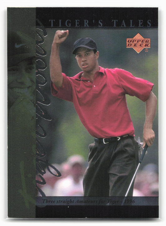 2001 Upper Deck #TT11 Tiger Woods Tiger's Tales