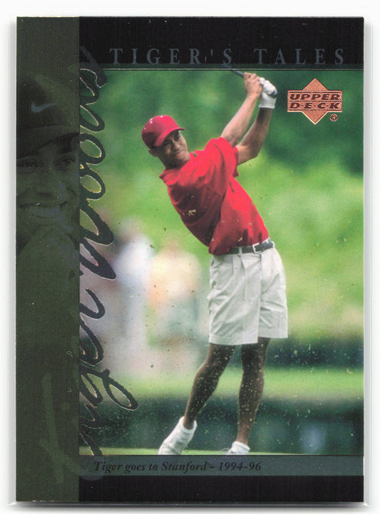 2001 Upper Deck #TT7 Tiger Woods Tiger's Tales
