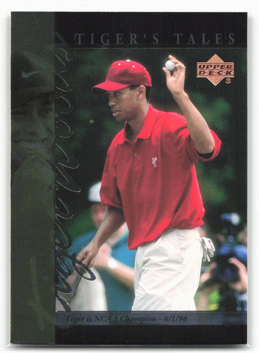 2001 Upper Deck #TT8 Tiger Woods Tiger's Tales