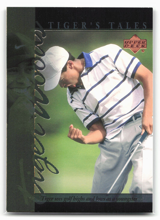 2001 Upper Deck #TT6 Tiger Woods Tiger's Tales
