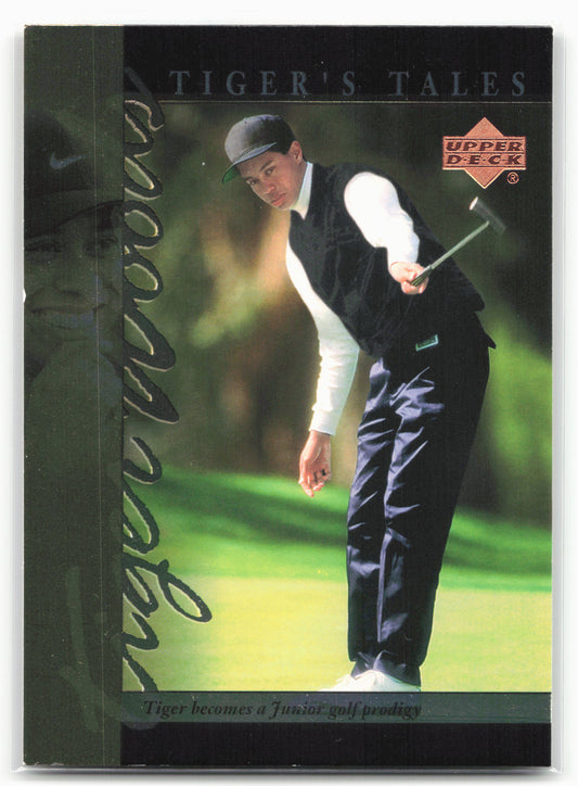 2001 Upper Deck #TT1 Tiger Woods Tiger's Tales