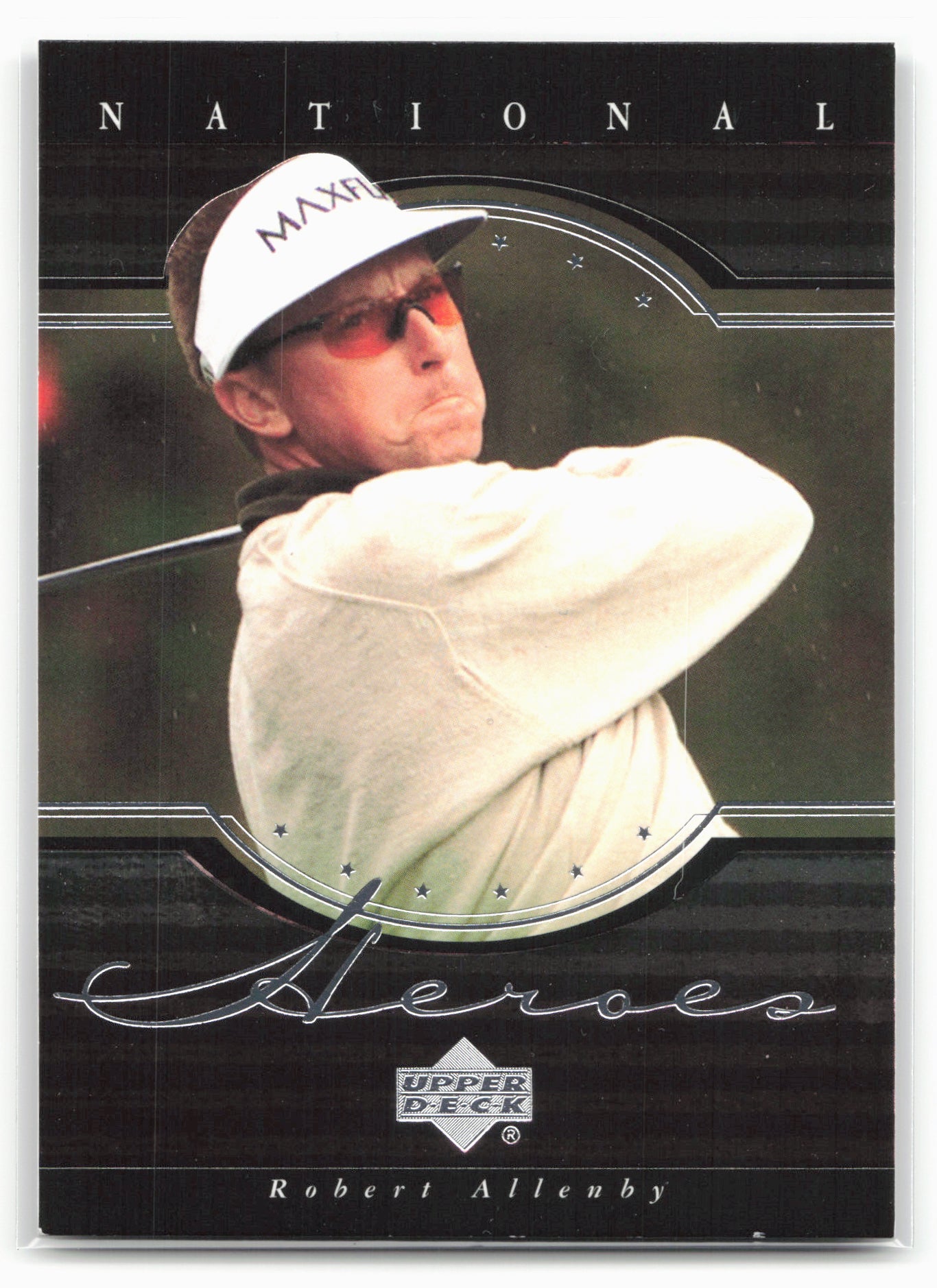 2001 Upper Deck #NH4 Robert Allenby National Heroes