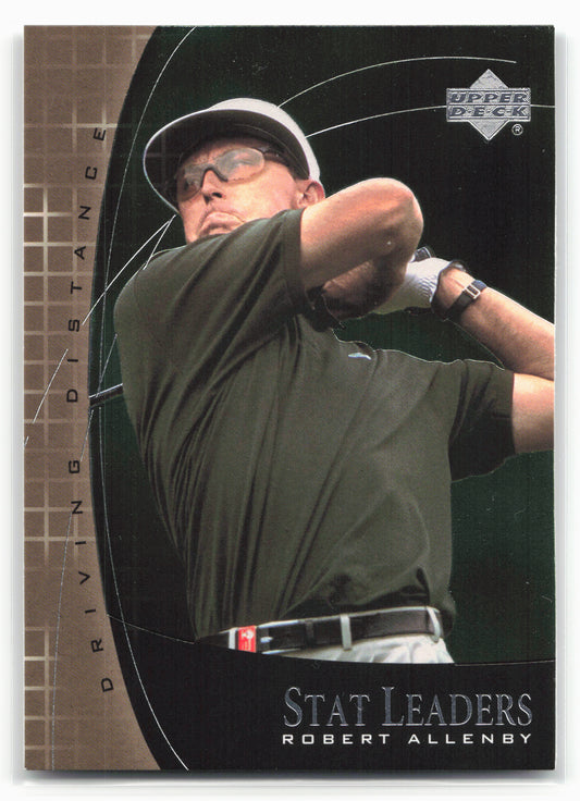 2001 Upper Deck #SL4 Robert Allenby Stat Leaders