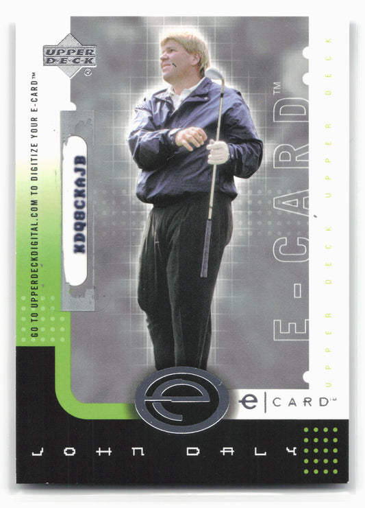 2001 Upper Deck #E-JD John Daly e-Card