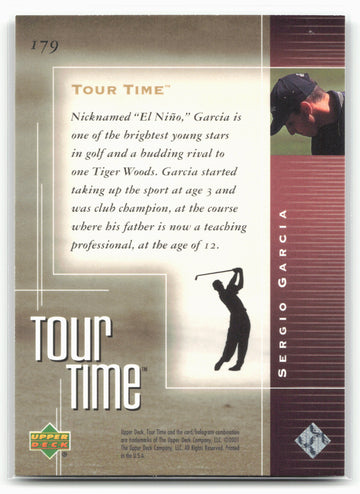 
2001 Upper Deck #179 Sergio Garcia