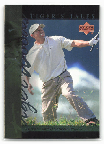 
2001 Upper Deck #TT29 Tiger Woods Tiger's Tales