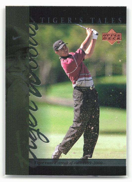 2001 Upper Deck #TT20 Tiger Woods Tiger's Tales
