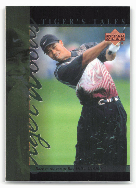 2001 Upper Deck #TT23 Tiger Woods Tiger's Tales