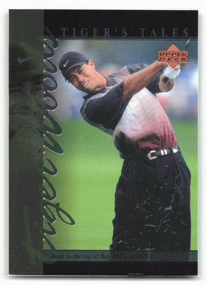 2001 Upper Deck #TT23 Tiger Woods Tiger's Tales 21201